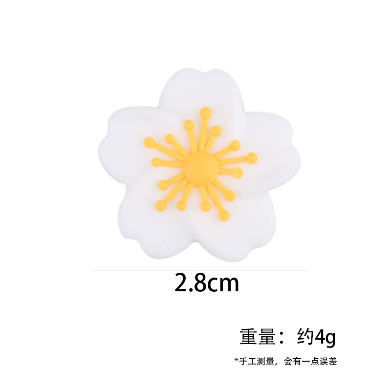 Productos creativos para bebés de bricolaje, flores de begonia, joyas de silicona, chupetes, accesorios de pulsera de mordedor de cadena anti-caída