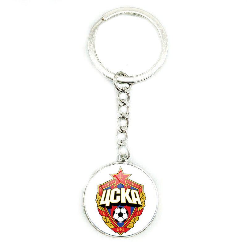 Serie A La Liga Bundesliga Premier League Ligue 1 Equipo de fútbol Emblema Tiempo Gema Llavero Colgante de coche Producción del equipo