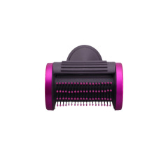 Dyson hair dryer compatible anti-tangle straightening nozzle, new burgundy, heat resistant up to 200°C