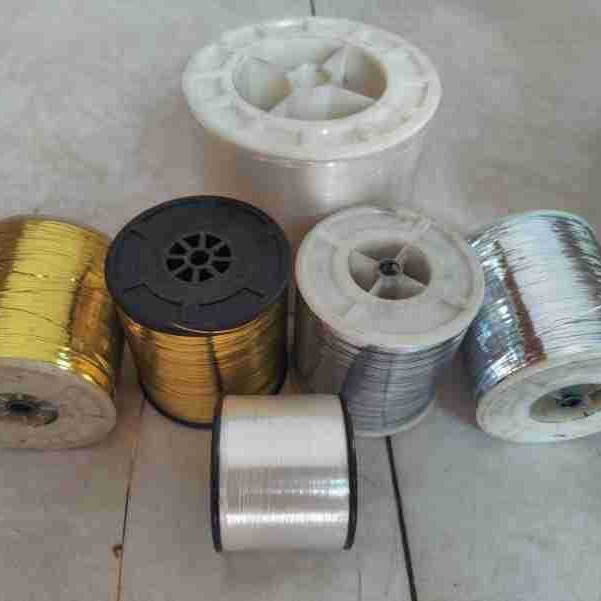 聚酯透明白亮扁线大圆机针织白直丝透明亮丝聚酯本白扁丝做羽毛纱