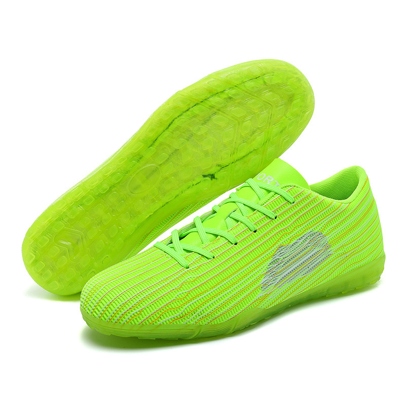 Zapatillas de Fútbol de Caña Baja con Suela de TPU Ligeras para Césped Natural y Artificial