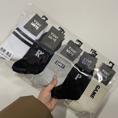 春夏秋新款男薄款透氣網眼中筒襪潮款字母大牌學生學院風運動棉襪
