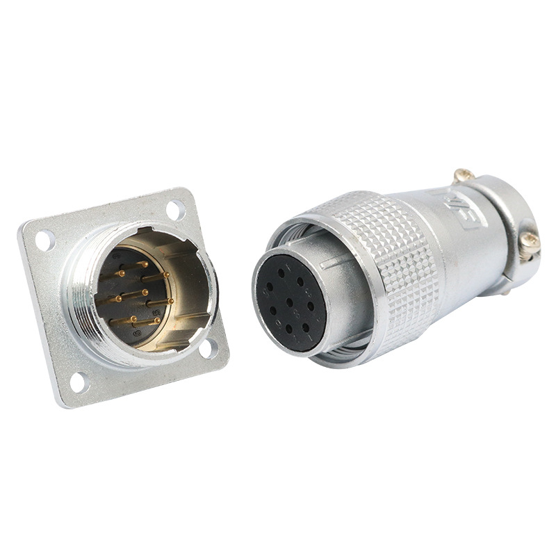 P20/Ws20 Aviation Plug 2-14 Core Aviation Plug Medical Beauty Equipment Male and Female Multi-Core Industrial Electronic Connector