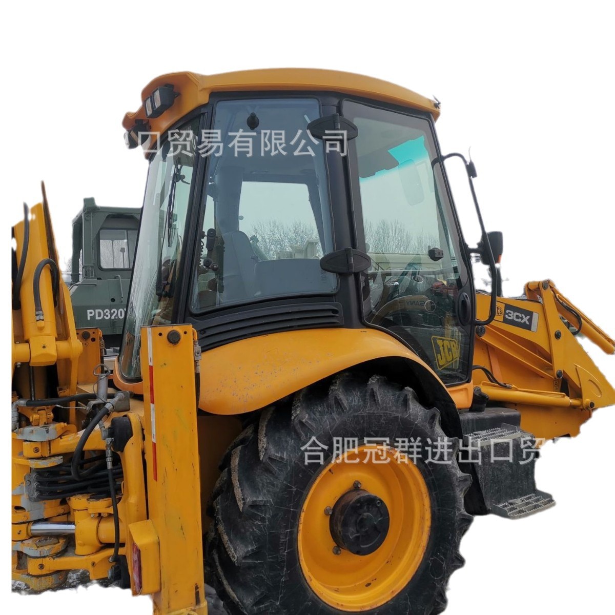 Backhoe loader original venta directa dos extremos ocupados JCB4CX temporalmente dos extremos ocupados excavación cargador