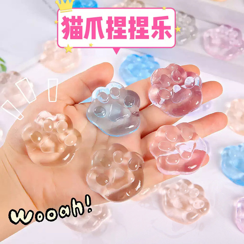 Stress-Relief Squishy Toy Cat Paw Squishy Fun Animal Squishy Cute Stress-Relief Toy Children's Gift Prize Stress-Relief Squishy Toy Cat Paw Squishy Fun Animal Squishy Cute Stress-Relief Toy Children's Gift Prize