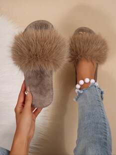 I 58898 Winter Fluffy Slippers ����ë�q��Ь ���R�d�羳�W����