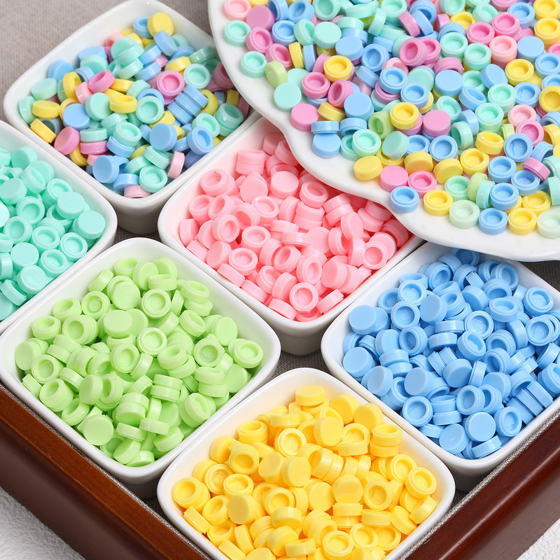 30G/Pack Round Building Blocks Handmade Balls Round Filling Material Balls DIY Materials Mini Small Particles Handmade Educational Accessories