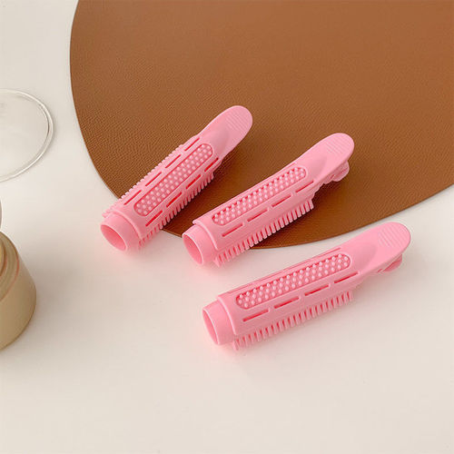 Korean Internet celebrity fluffy hair artifact head pad hair root clip bangs fixed hair clip top skull curling barrel hair accessories