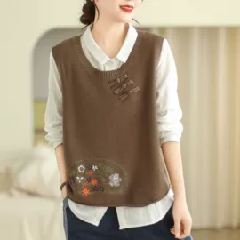 女式马甲;毛衣;女式针织衫