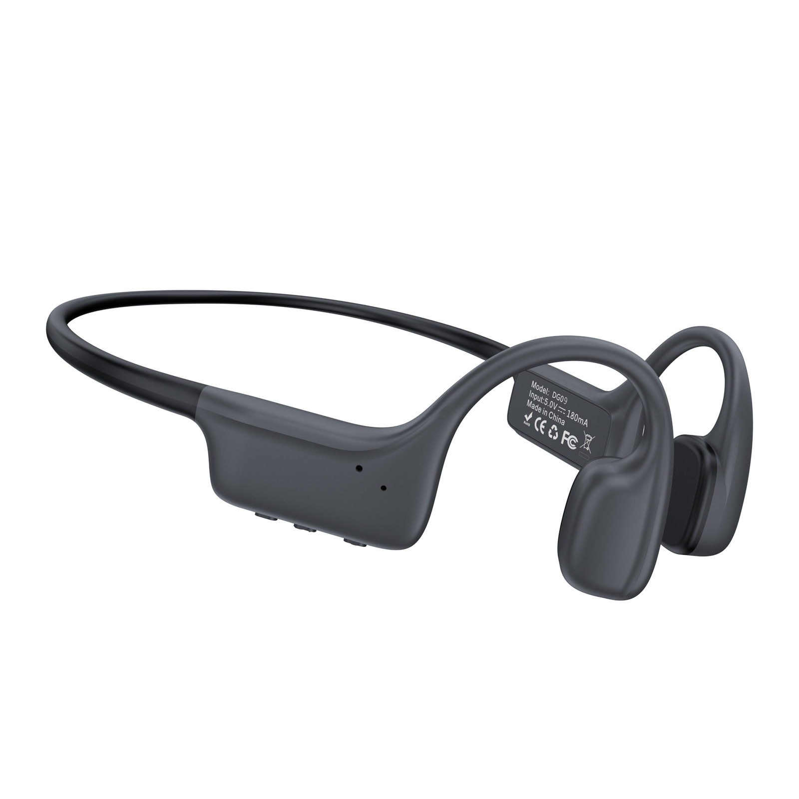 Nuevo transfronterizo conducción ósea nadador auriculares Bluetooth 32G memoria inalámbrica deportiva doble oreja colgante oreja correr