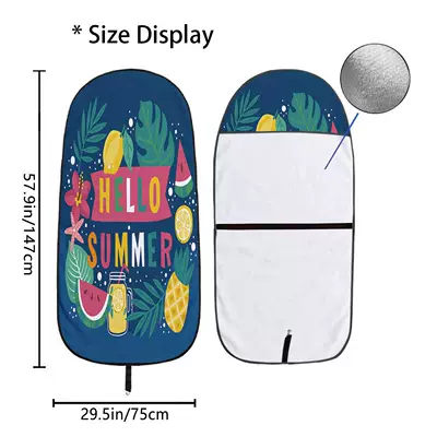 Summer Seat Towel Cover: Universal seat cover - qct137-75x150