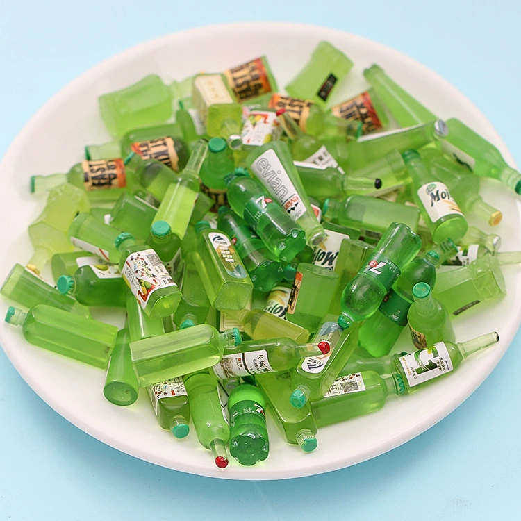 Small realistic food play, creative bottle, accessory, wholesale, handmade