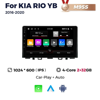Suitable for Kia Rio DVD Navigation - m95s-2-32-quad-core-wifi-edition
