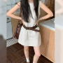 宽松无袖显瘦直筒连衣裙