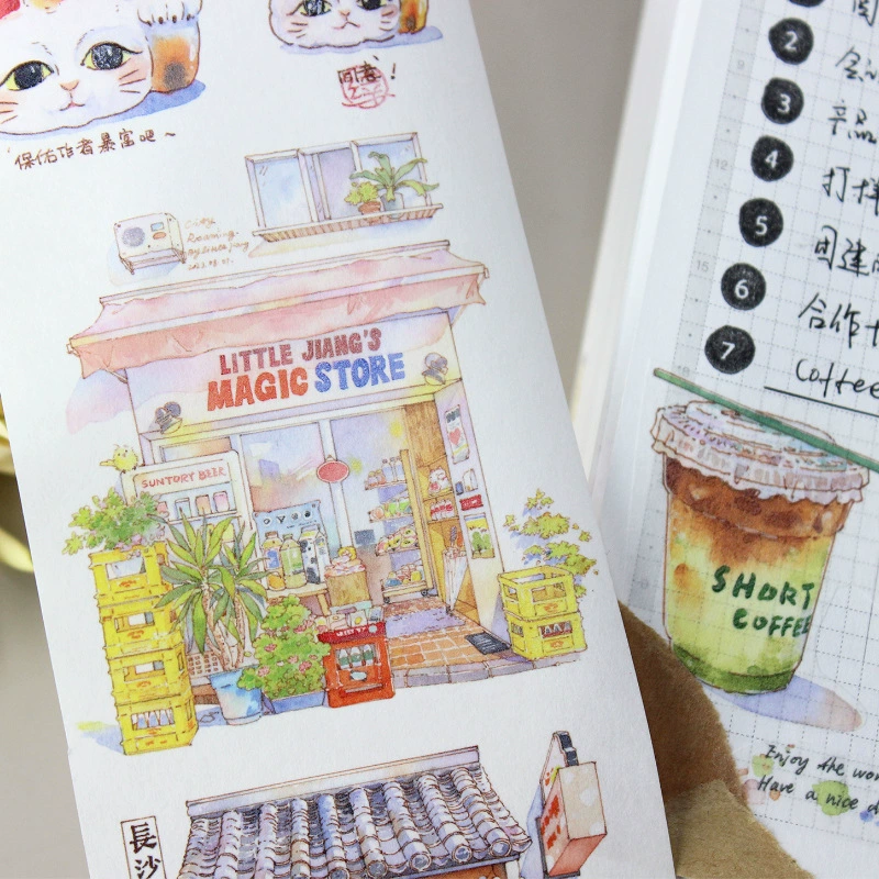 Genuine hair band, sticker, coffee paper tape, stationery, scheduler