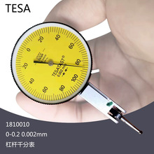 瑞士TESA千分表 0-0.2mm 0.002 01810010杠杆千分表 现货灵敏精准