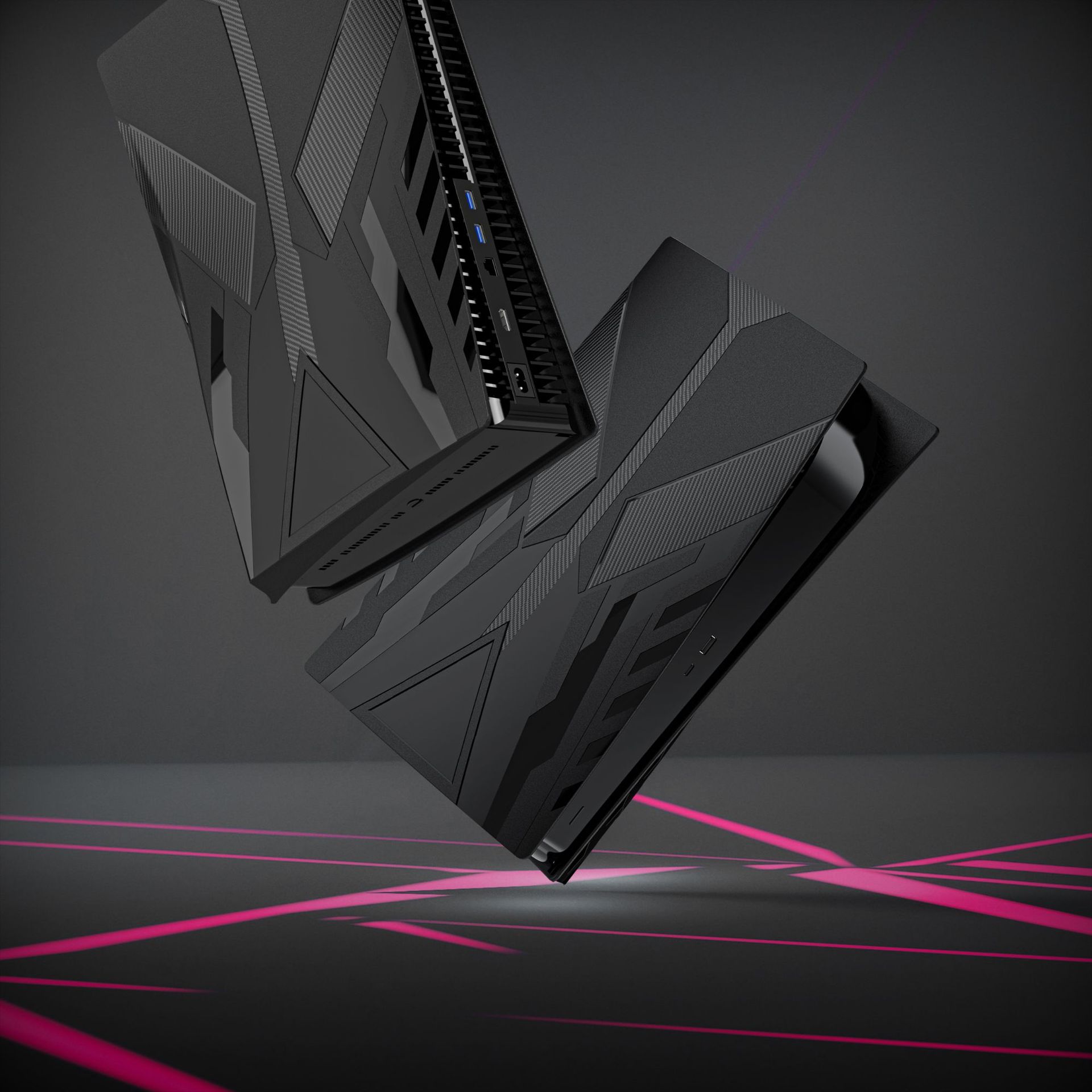 Adecuado para la carcasa original de la consola Sony PlayStation 5, funda protectora integrada para PC del juego Black Myth Wukong.