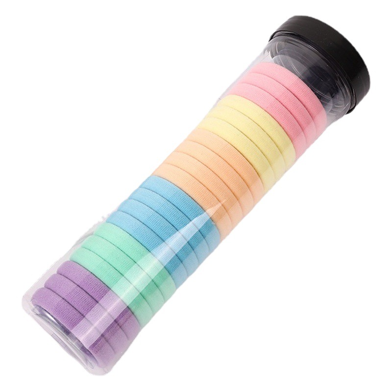 Cuerda de pelo simple marrón nueva cuerda de pelo alta Cola de Caballo cuerda de pelo para bebé