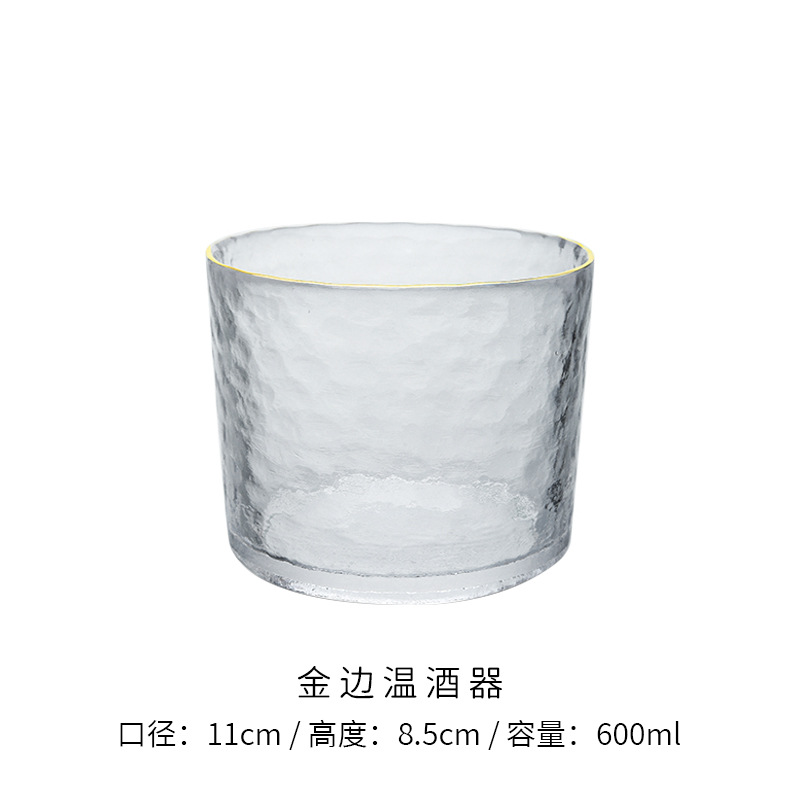 Wine glass warming vat