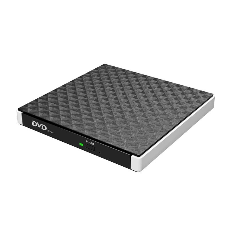 Одножильный двойной интерфейс USB/TYPE-C внешний DVD привод для ноутбука ПК портативный