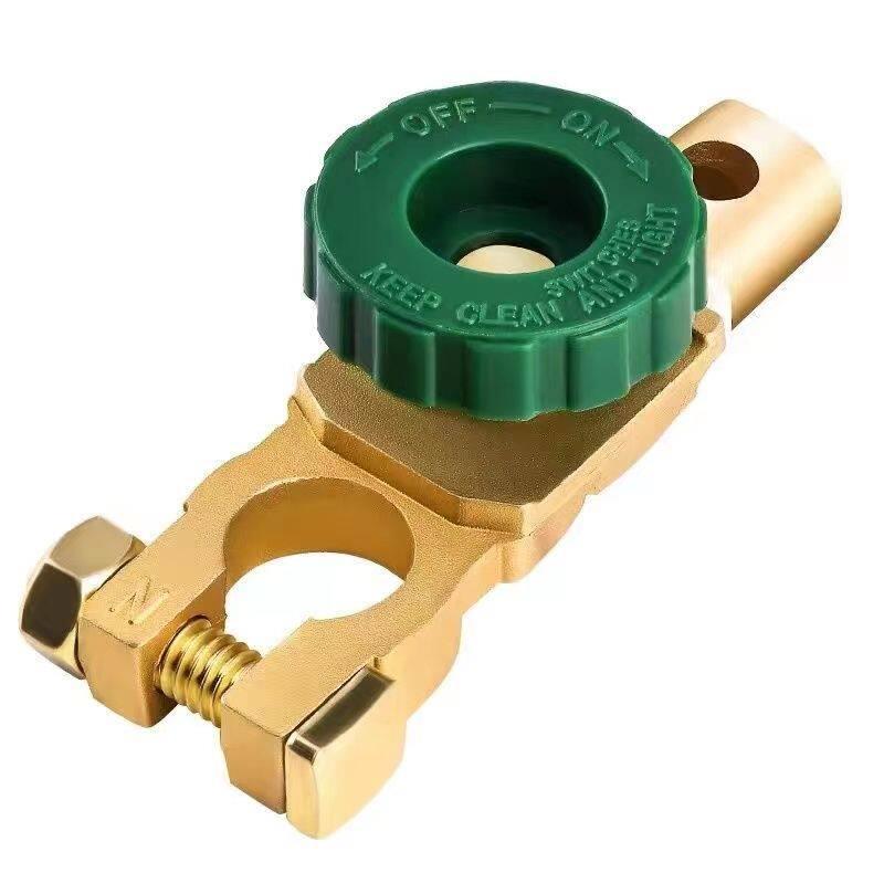 Car Battery Disconnect Switch, Pure Copper Battery Clip, Power Protector, Safety Device for Vehicles, Anti-Leakage, Anti-Drain
