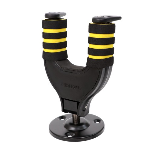 Guitar hanger self-locking hooks, wall-mounted hanging bracket, stand base, electric guitar hooks, ukulele self-locking wooden hooks