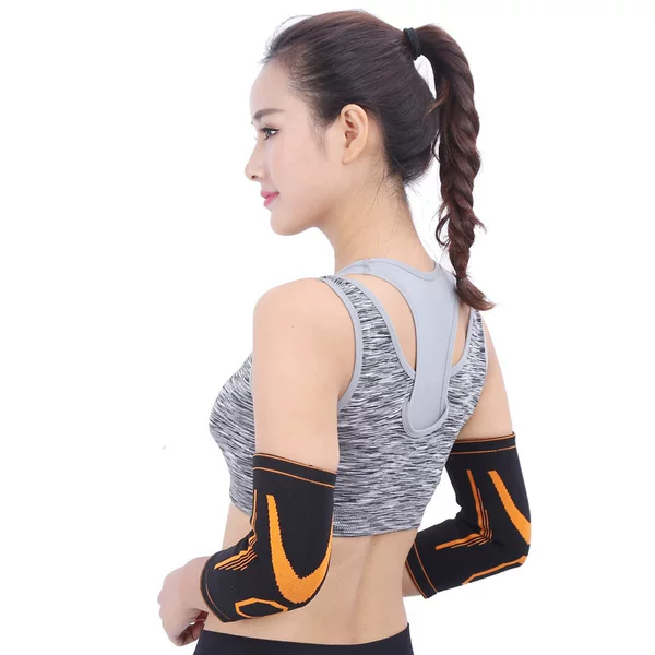 Outdoor Sports Elbow Pads, Fashionable Sports Warm Four-way Elastic Nylon Elbow Pads, Sports Protective Gear, Cross-border