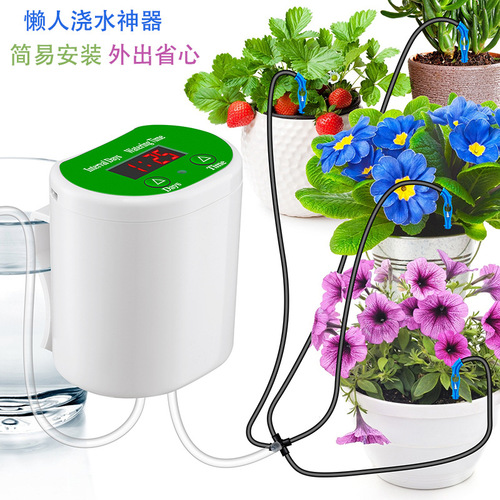 Smart Timed Automatic Plant Watering Pot Plant Lazy Watering Drip Percolating Tool Gardening Green Plant Watering Gadget