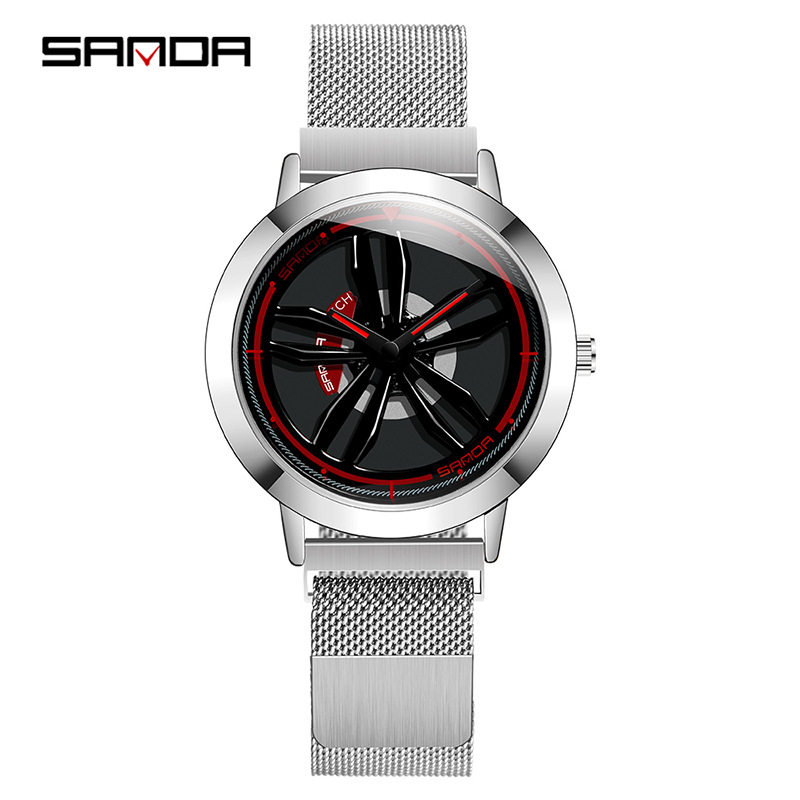 1009m 블루 스케일 실버