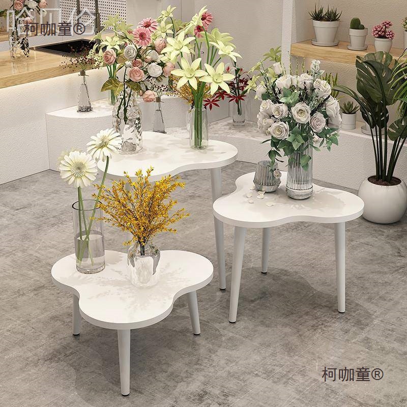 橱窗童装店花店花架中岛展示台样品展示桌流水台服装店高低麦太保