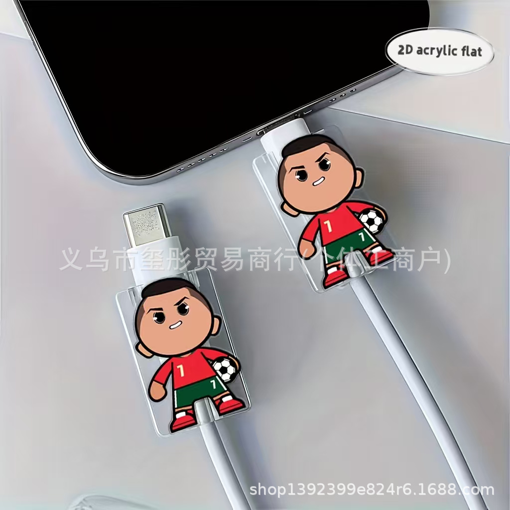 Nuevos cables de carga acrílicos decorados para Apple Lightning y Type-c