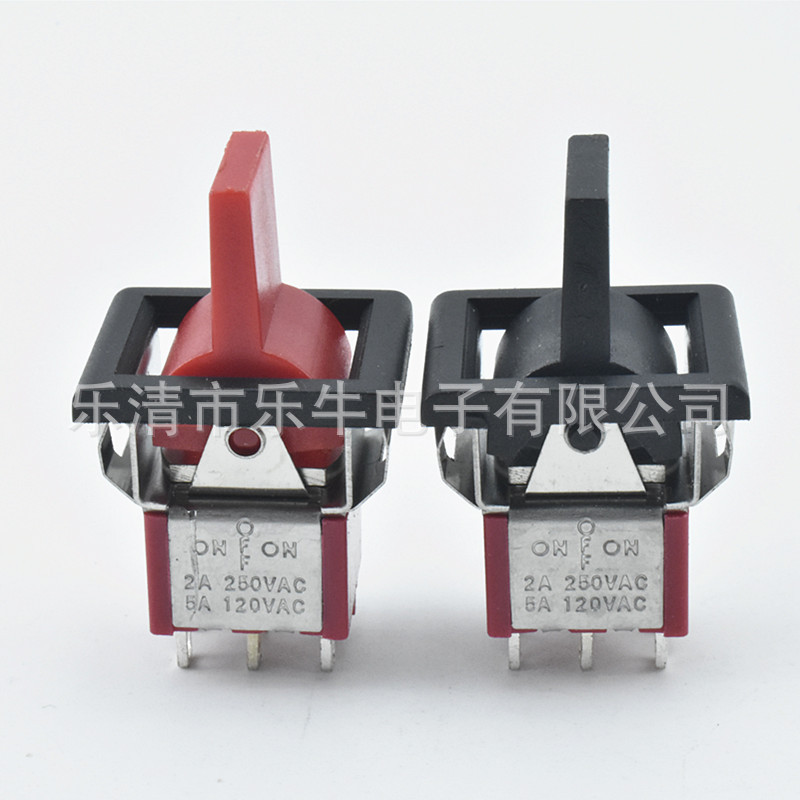 6mm自锁/复位 钮子开关 3脚/6脚 2档/3档 ONOFFON/ON-ON CE认证