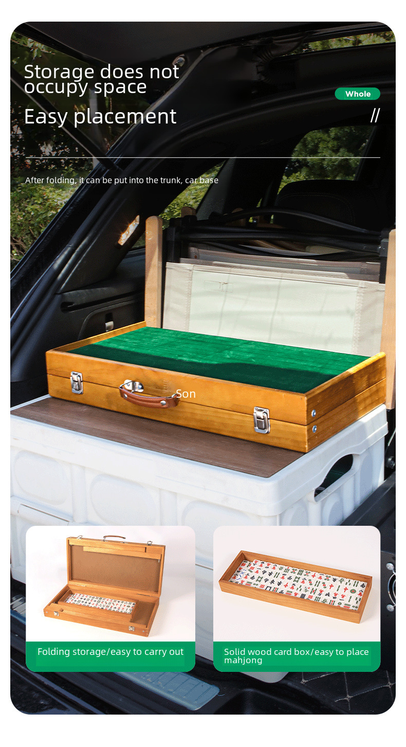 Mahjong Table Set Image 12