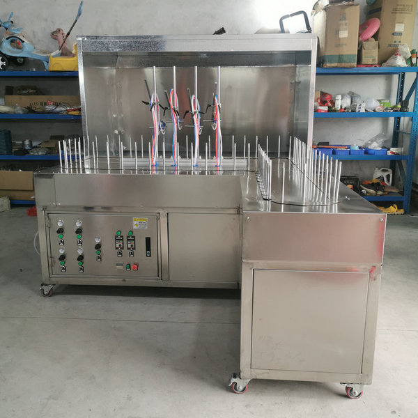 Small oil injector one-coating and baking fully automatic spraying…