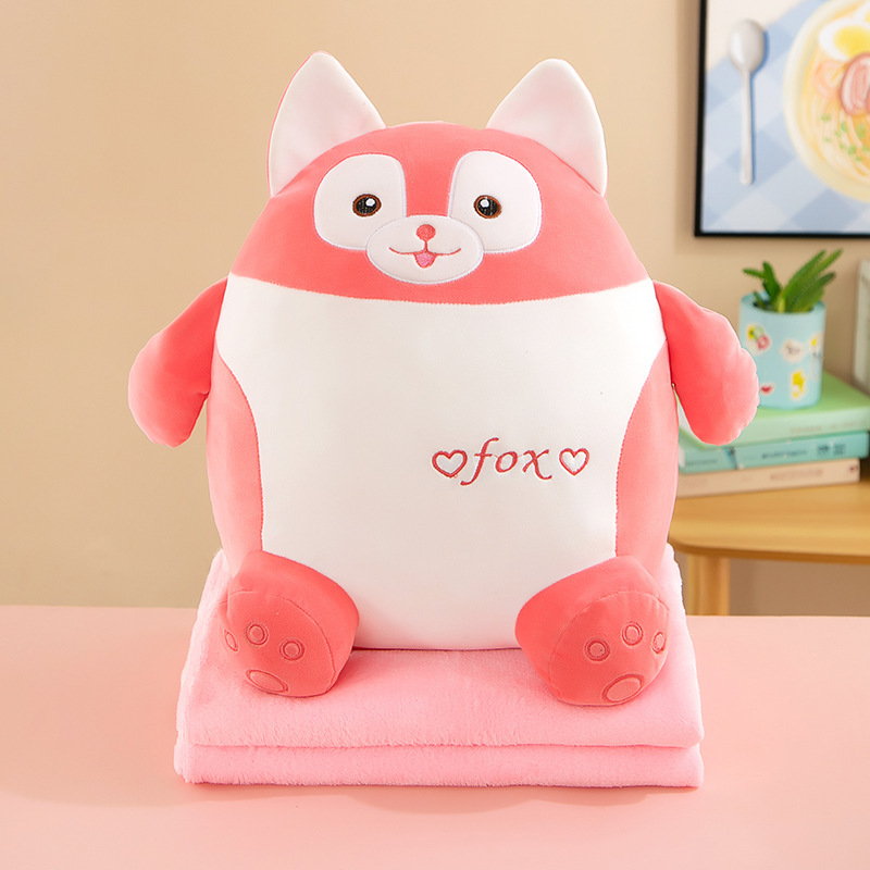 폭스 베개 퀼트