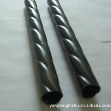 铁管  异型管  麻花管  可定 制 余姚厂家钢管耐腐钢制冷拔镀锌