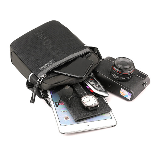 Wepower new men's nylon shoulder bag casual fashion crossbody bag personality trend vertical shoulder bag