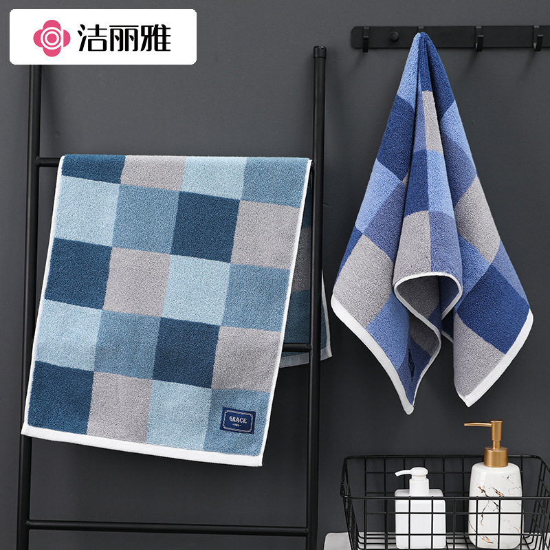 Jialiya Thickeneded Cotton Towel Towel Household Women's Soft Absorbent Men's Bath Towel Wholesale 2252