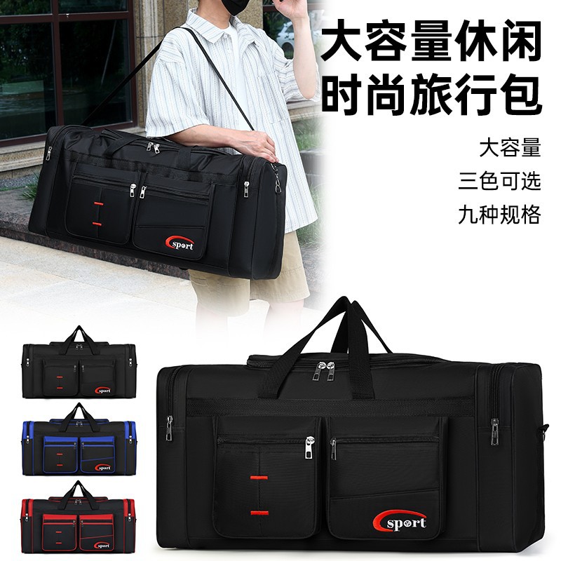 Extra Large Capacity Satchel Travel Bag for Men and Women, Large Capacity Luggage Bag for Moving, Working, Traveling and Business Trip, Large Luggage Bag