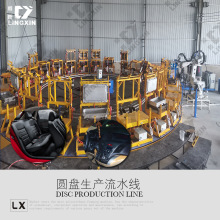 聚氨酯圆盘发泡生产线汽车坐垫靠背生产设备 发泡机器设备多少钱