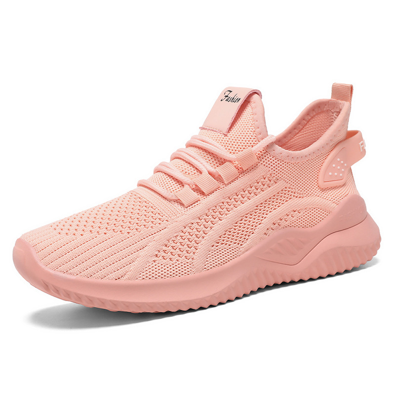 Zapatos de mujer zapatos casuales, zapatos de mujer con suela suave, zapatos deportivos ligeros, zapatos blancos de malla, zapatos al aire libre