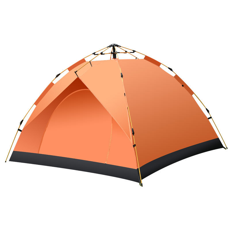 3～4人用旅行用二層式全自動テント、キャンプ用フルセット、アウトドア用二人用キャンプ、バーベキュー、自動クイックオープン|undefined