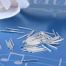 韩国气质耳钉女隐形s925纯银耳针 耳棒 男女防堵 纯手工