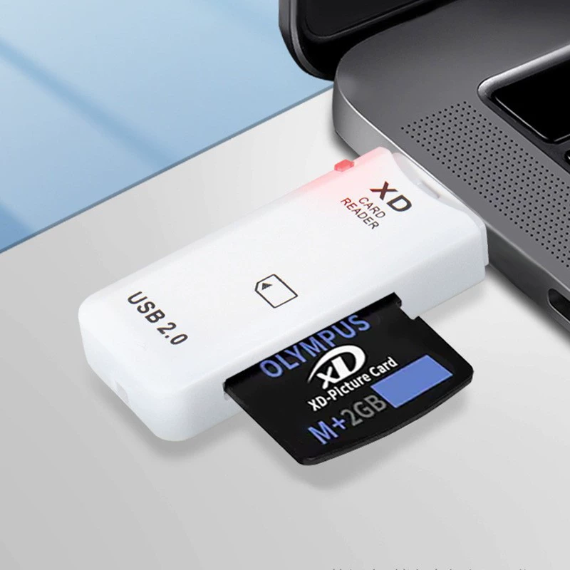 Wholesale high -speed XD card reader single -port digital computer memory card camera converter USB card reader 2.0