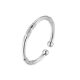 Douyin Live Broadcast White Copper Silver-plated Flowers Blooming Solid Open Double Bead Bracelet Accessible Luxury Niche Design Young Style for Women