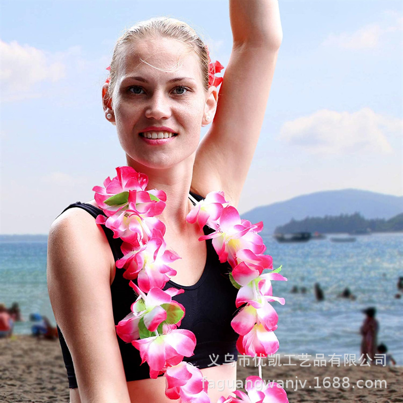 Venta directa de fábrica Hawaii sol Garland empresa premios fiesta bar danza rendimiento especial Garland