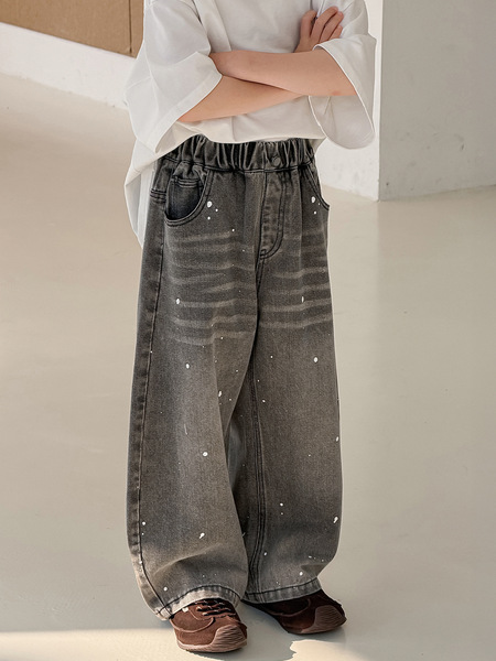 Autumn children's jeans for boys