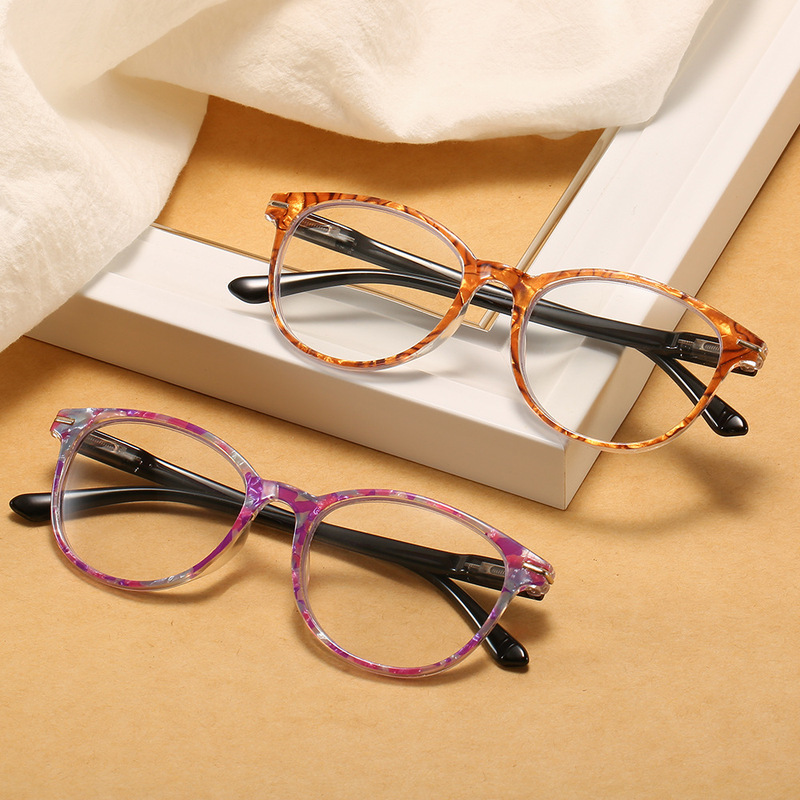 メーカー貝殻紙抗青色光老眼鏡女性のファッショナブルで快適な老眼鏡高精細スプリング脚高齢者メガネ卸売|undefined