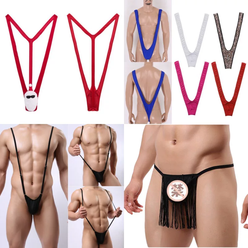Мужские минималистичные плавки-майнки, one size fits all, множество цветов и принтов
