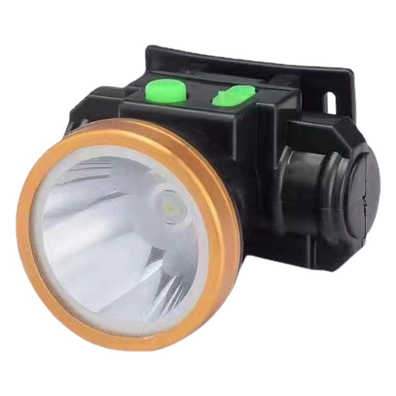 Перезаряжаемая мощная литиевая батарея, маленькая фара, светодиодная рыболовная лампа, уличный мини-головной фонарик, Шахтерская лампа